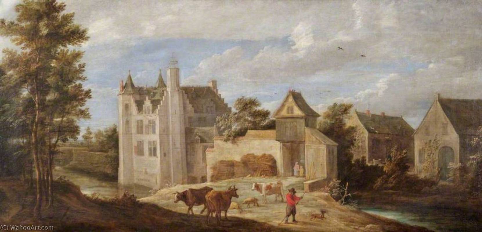 Dry Torens, Perk - David Teniers (c) wahooart - Heemkring Ter Ham Steenokkerzeel 